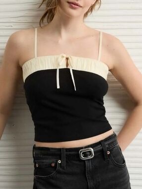 American Eagle Black Cami Top